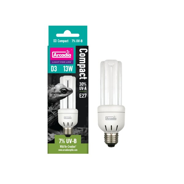 Arcadia D3 Compact 7% UV-B 13 W, E27