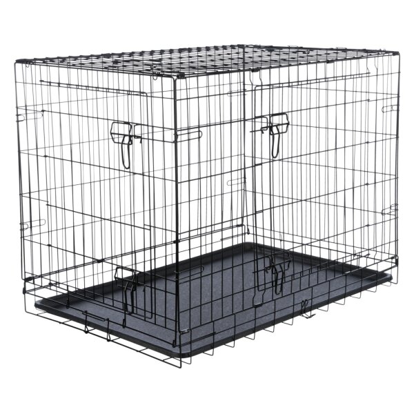 TRIXIE Hundebox Home schwarz S: 64 x 54 x 48 cm