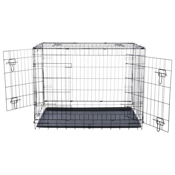 TRIXIE Hundebox Home schwarz S: 64 x 54 x 48 cm