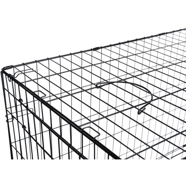 TRIXIE Hundebox Home schwarz M: 78 x 62 x 55 cm