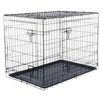 TRIXIE Hundebox Home schwarz M: 78 x 62 x 55 cm