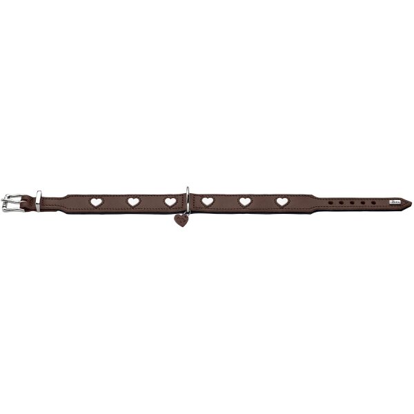 Hunter Halsband Love braun/schwarz 50/S-M