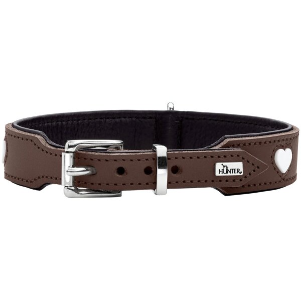Hunter Halsband Love braun/schwarz 60/M-L