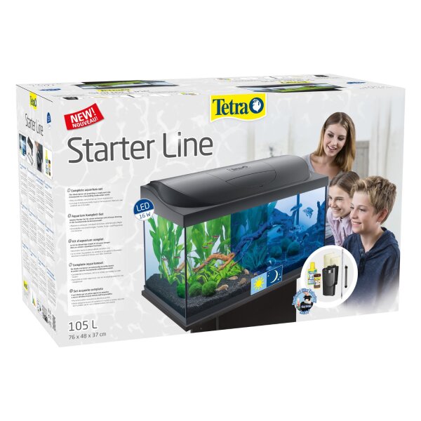 Tetra Starter Line LED schwarz 105 L