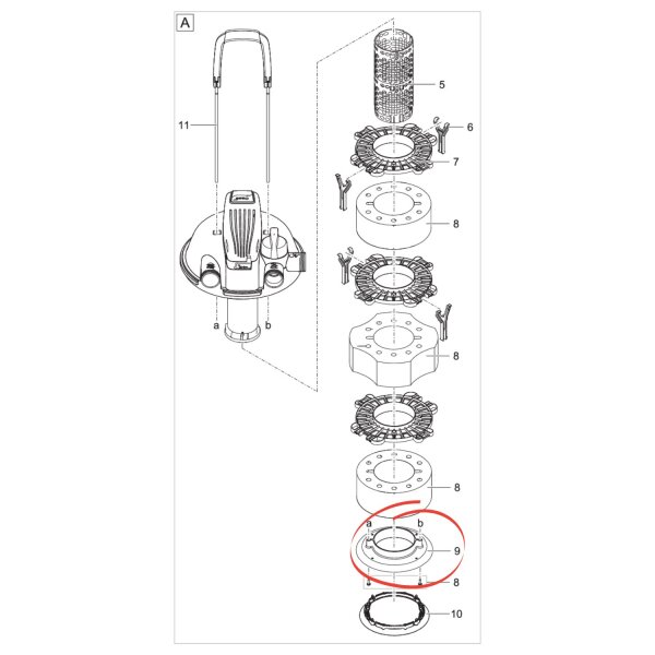 Oase Ersatz Schaumscheibe FiltoClear 12000 - 30000