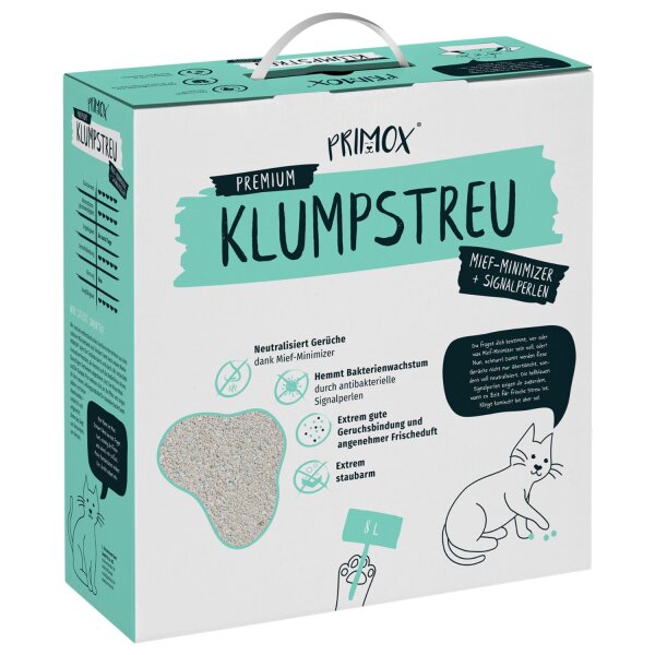 PRIMOX Premium Klumpstreu Mief-Minimizer + Signalperlen