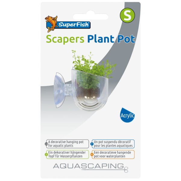 SuperFish Scapers Pflanzentopf