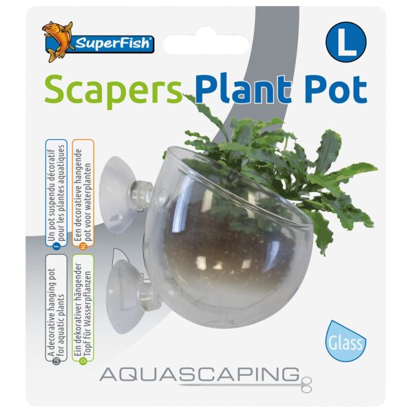 SuperFish Scapers Pflanzentopf L