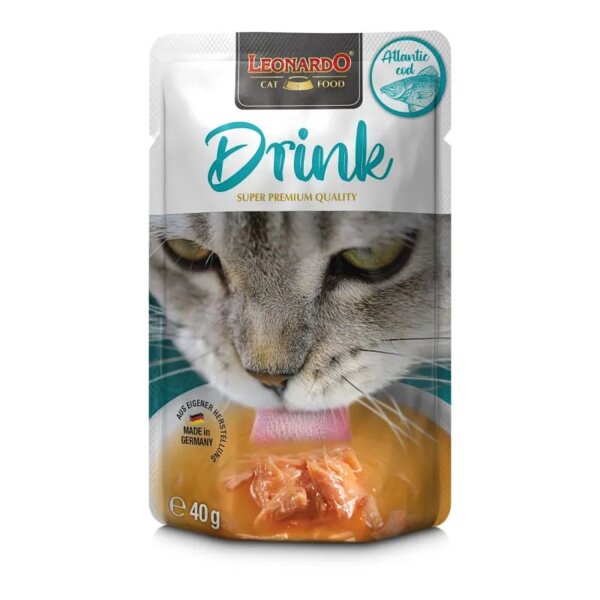 Leonardo Cat Drink Atlantic cod