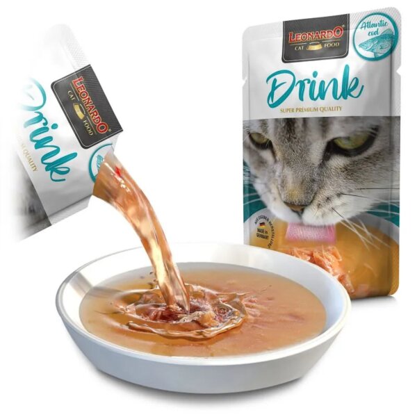 Leonardo Cat Drink Atlantic cod