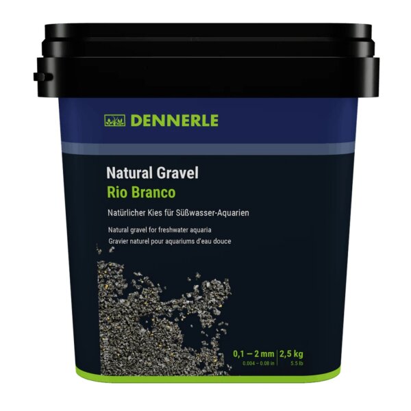 Dennerle Natural Gravel Rio Branco 0,1-2 mm 2,5 kg