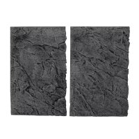 Back to Nature Slim Line Rückwand Granit Rock 80B - L: 48 x H: 80 cm