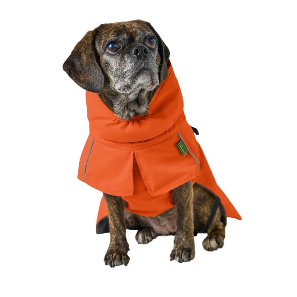 Hunter Hundemantel Nordby Mops & Co. orange 32