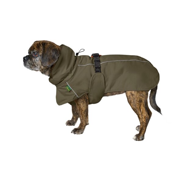 Hunter Hundemantel Nordby Mops & Co. olivgrün 32
