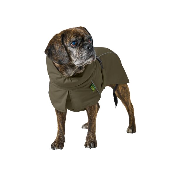 Hunter Hundemantel Nordby Mops & Co. olivgrün 32