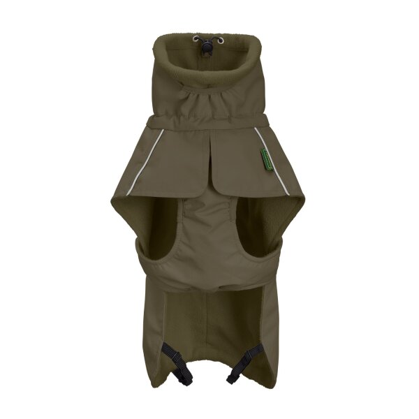 Hunter Hundemantel Nordby Mops & Co. olivgrün 32