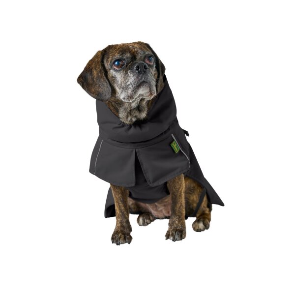 Hunter Hundemantel Nordby Mops & Co. schwarz 36