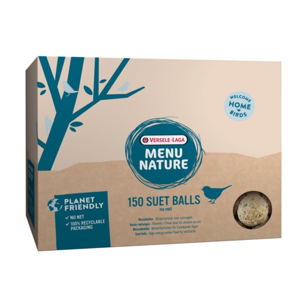 Versele-Laga Menu Nature Meisenknödel 150 Stück ohne Netz (im Karton)