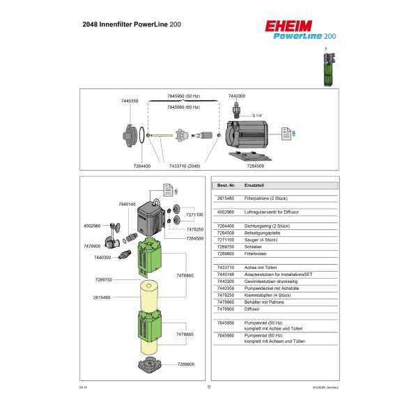 EHEIM PowerLine 200