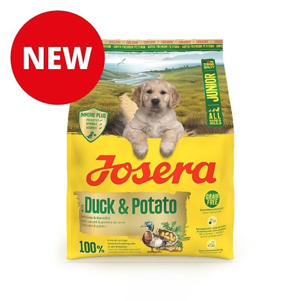 Josera A/S Junior Duck & Potato 5 x 900 g