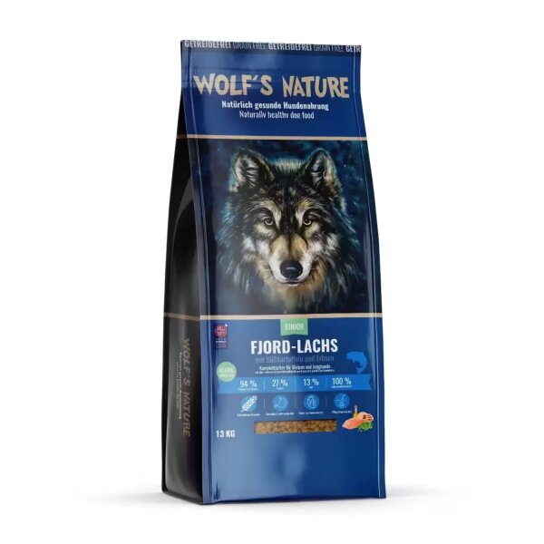 Wolfs Nature Junior Fjord-Lachs 13 kg *MHD 16.07.26*