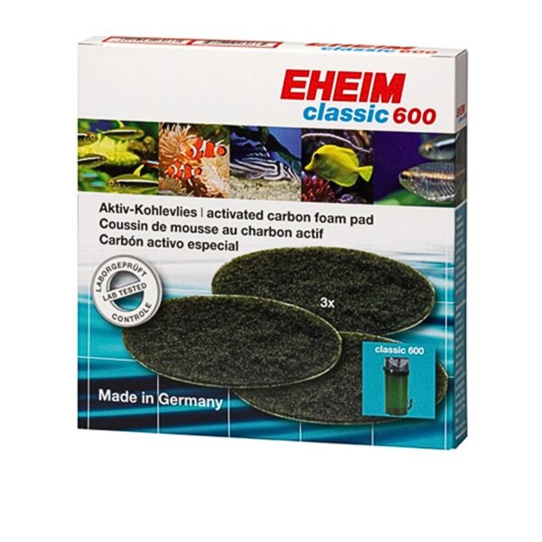 EHEIM Aktivkohlevlies (3 Stück)