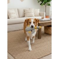 BUDDY. Hundespielzeug aus Leder "Große Ente"