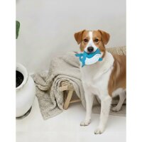 BUDDY. Hundespielzeug aus Leder "Wal"