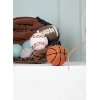 BUDDY. Hundespielzeug aus Schafwolle "Basketball"