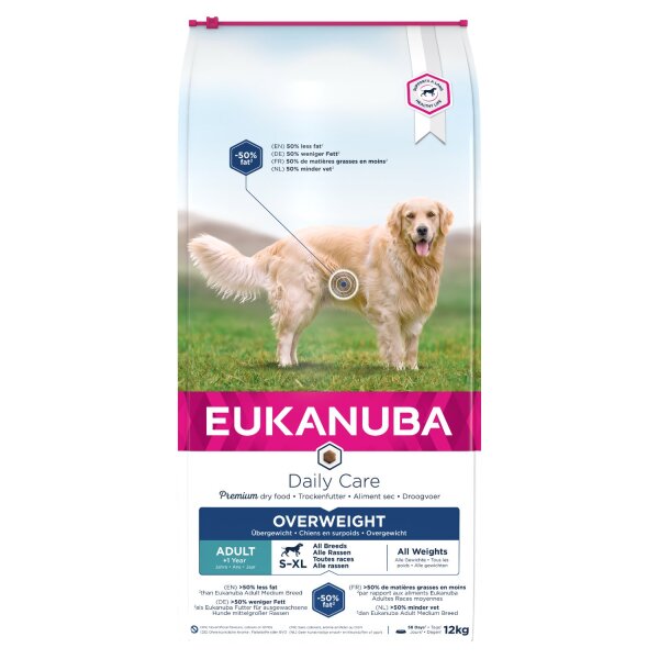 Eukanuba Adult Daily Care Overweight 12 kg