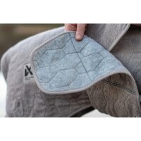 Non-stop Drying coat dark teal 50