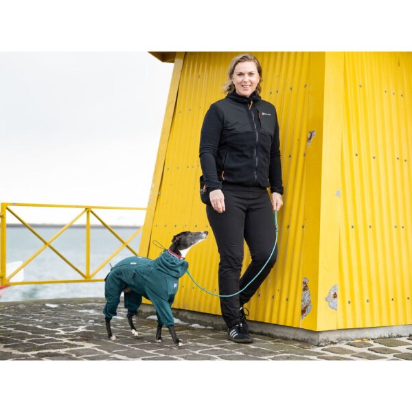 Non-stop Trail quest fleece overall dark teal 45