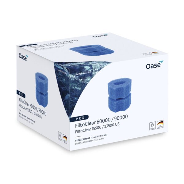 Oase Ersatzschwamm Set für FiltoClear 60/90000 blau