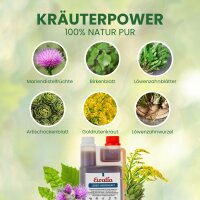 Ewalia Leber-Nierensaft für Hunde