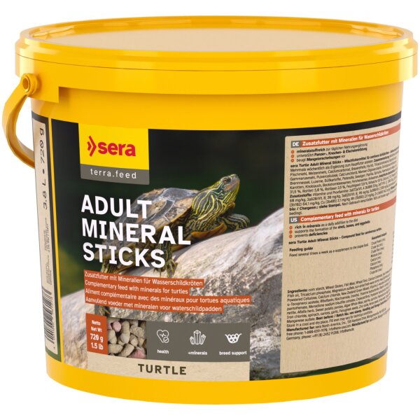sera Turtle Adult Mineral Sticks