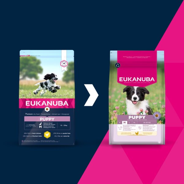 Eukanuba Puppy Huhn Medium 15 kg