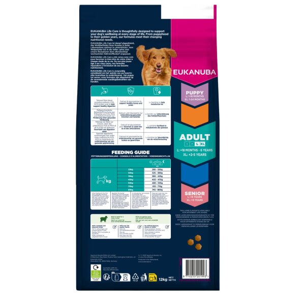 Eukanuba Adult Lamm Large 12 kg