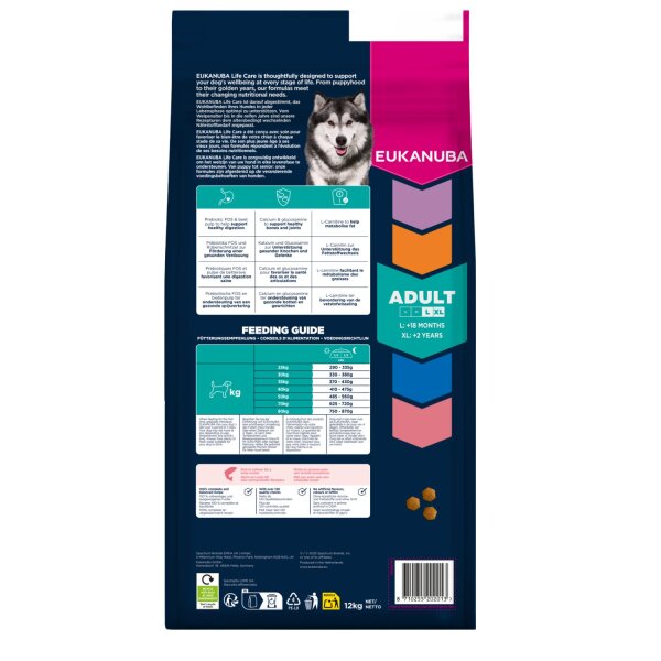 Eukanuba Adult Lachs Large 12 kg