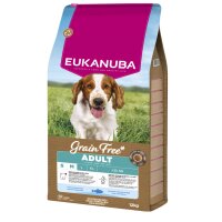 Eukanuba Grain Free Adult S/M Seefisch 12 kg