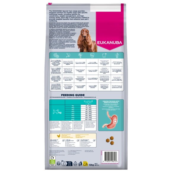 Eukanuba Daily Care Sensitive Digestion 12 kg
