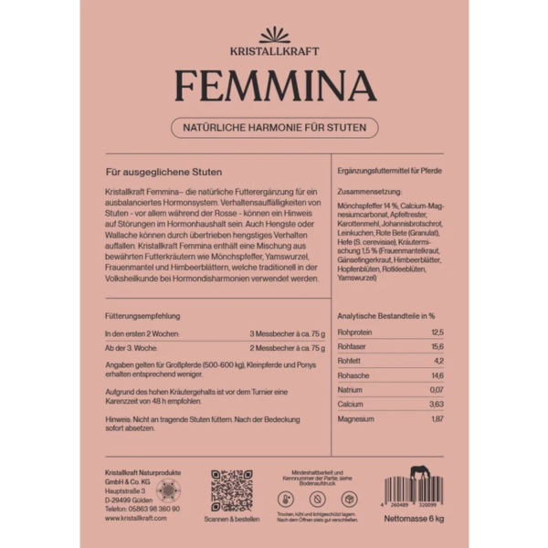 Kristallkraft Femmina 6 kg